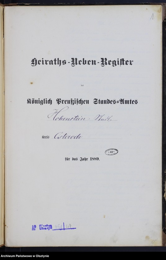 image.from.unit.number "Heiraths-Neben-Register Nr 1 - 14"