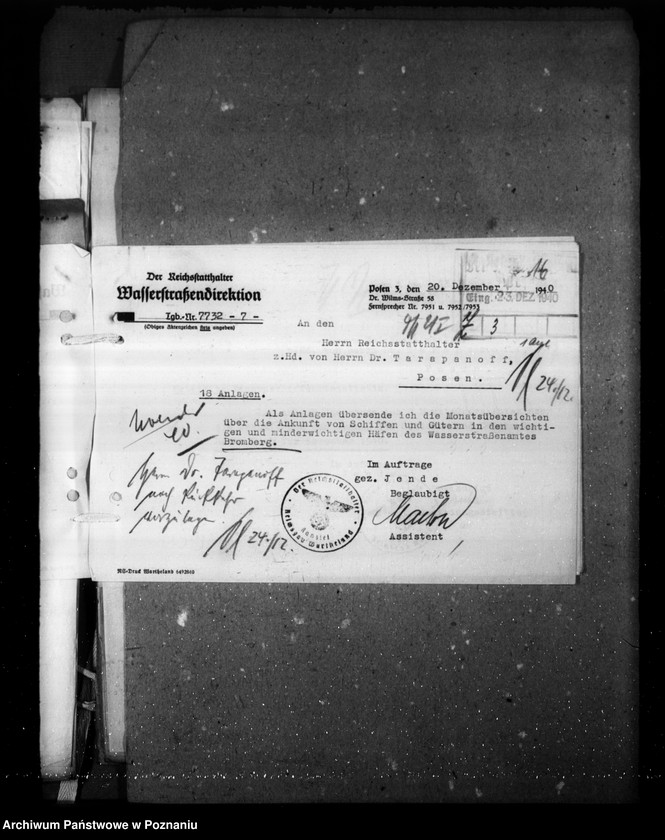 Obraz 20 z jednostki "Binnenschiffahrts- Statistik"