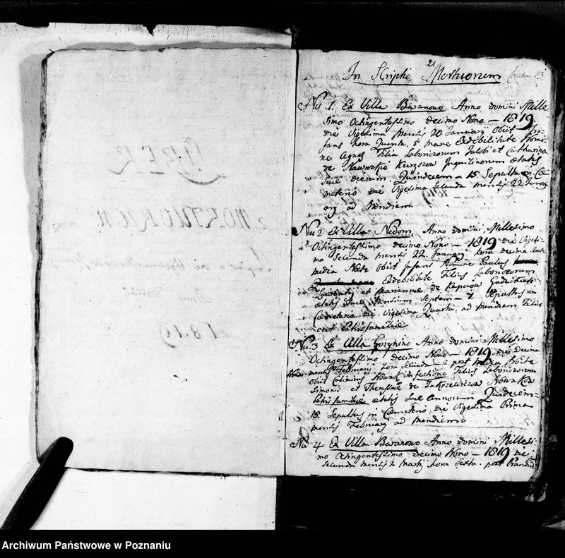 Obraz 16 z jednostki "Metrica copulatorum, baptisatorum, mortuorum"