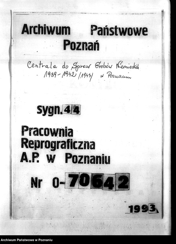 Obraz 1 z jednostki "Überführungspläne"