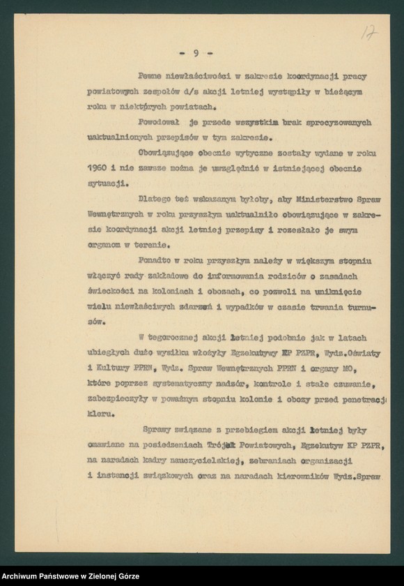 image.from.unit.number "Oceny Wydziału dotyczące świeckiego charakteru letniego wypoczynku młodzieży"