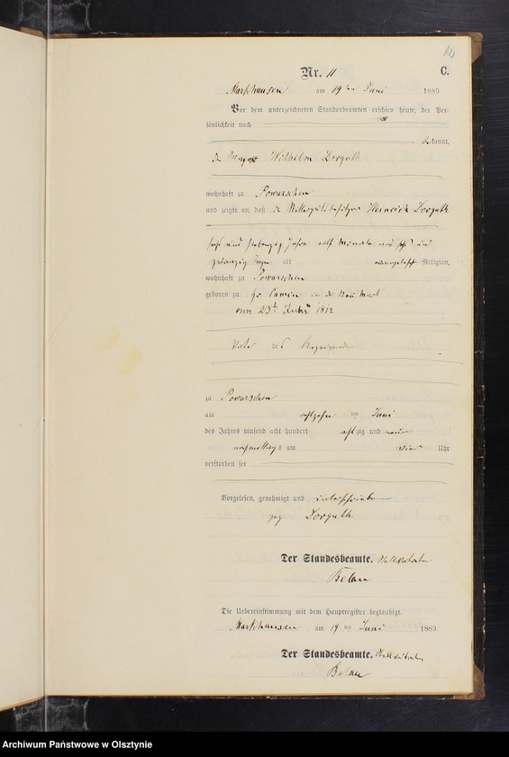 image.from.unit.number "Sterbe-Neben-Register Nr 1 - 23"