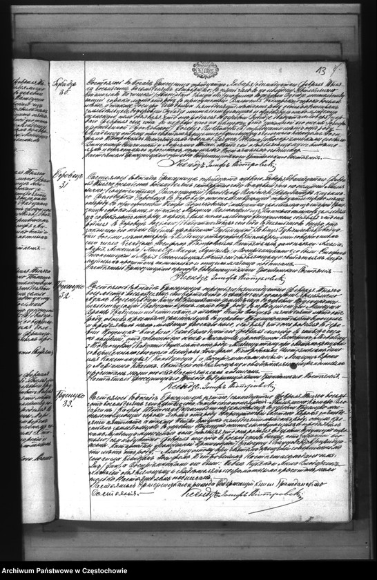 image.from.unit.number "Księga urodzeń, małżeństw i zgonów w roku 1884"