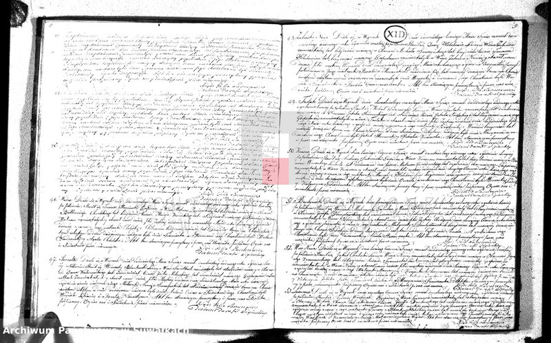 image.from.unit.number "Księga duplikat urodzonych, zaślubionych y zmarłych parafii wigierskiey z roku 1827"