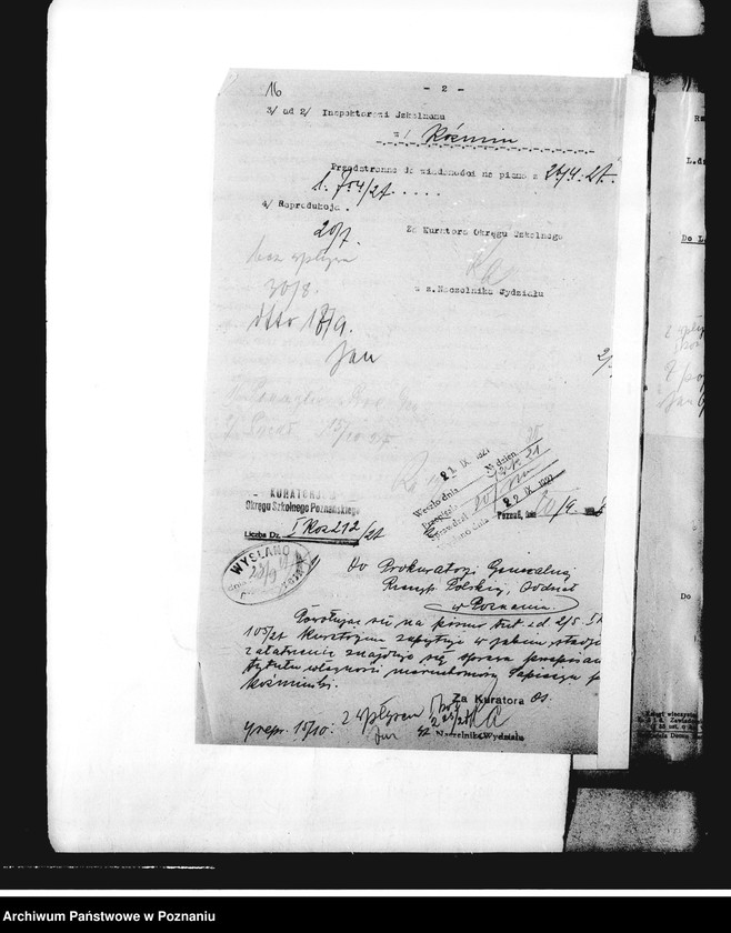 Obraz 20 z jednostki "Szkoła Powszechna- Sapieżyn, powiat Koźmin"