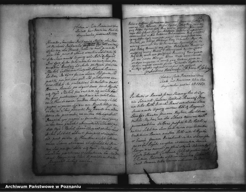 Obraz 18 z jednostki "Inscriptiones, resignationes [protocollon]"