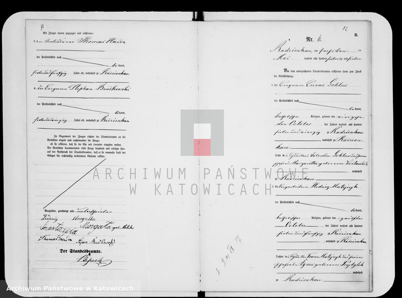 image.from.unit.number "Księga małżeństw za rok 1877 [nr 1-26]"