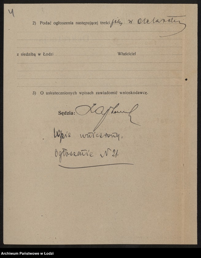 Obraz 6 z jednostki "Chaja Ptocka – drobna sprzedaż galanterii i materiałów piśmiennych"