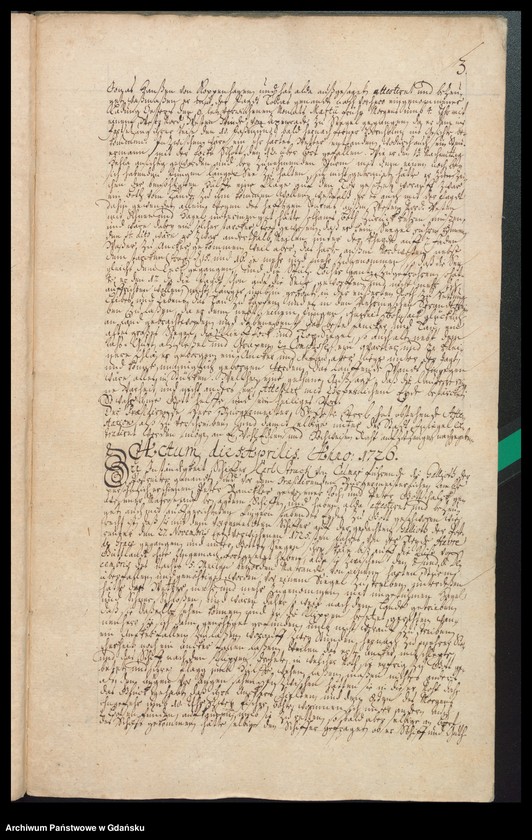image.from.unit.number "Actum coram Officio […] Gabrielis a Boemeln Praeconsulis Senatoris, Praesidis Ac Insulae Stüblavensis Administratoris [27.III.1726-19.III.1727] Actum Gabrielis a Boemeln ac caducorum Administratoris [27.V.1726-3.II.1727] /2 indeksy/"
