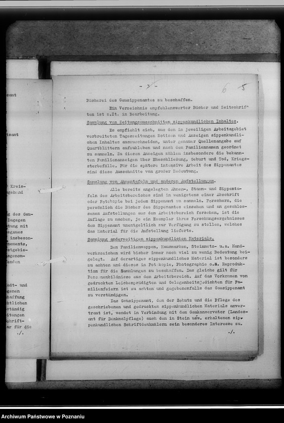 Obraz 10 z jednostki "Mitteilungen an sämtliche Stadt - und Kreissippenämter des Gaues Warthelands"
