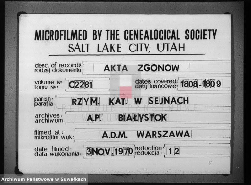 image.from.unit.number "Akta zejścia gminy seyneńskiey 1808"