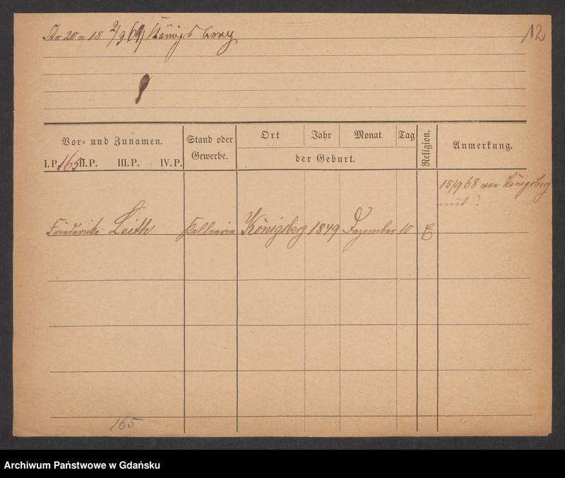 image.from.unit.number "Karty meldunkowe: Leistico - Lemke Ernst"