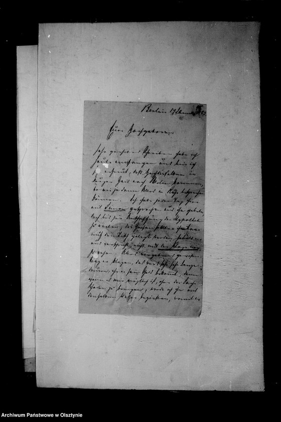 image.from.unit.number "/Akten betr. Geldgeschäfte der Lehndorff mit dem Bankhause J. Simon u. Söhne, Kgb/"