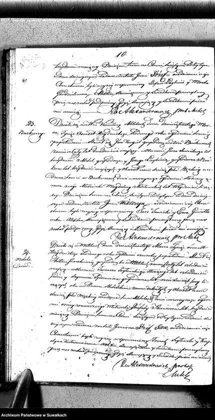 image.from.unit.number "Księga Duplikat zwana Aktów Cywilnych Urodzenia, Małżeństw i Zeyscia z R-u 1837 Parafii Metelskiey"