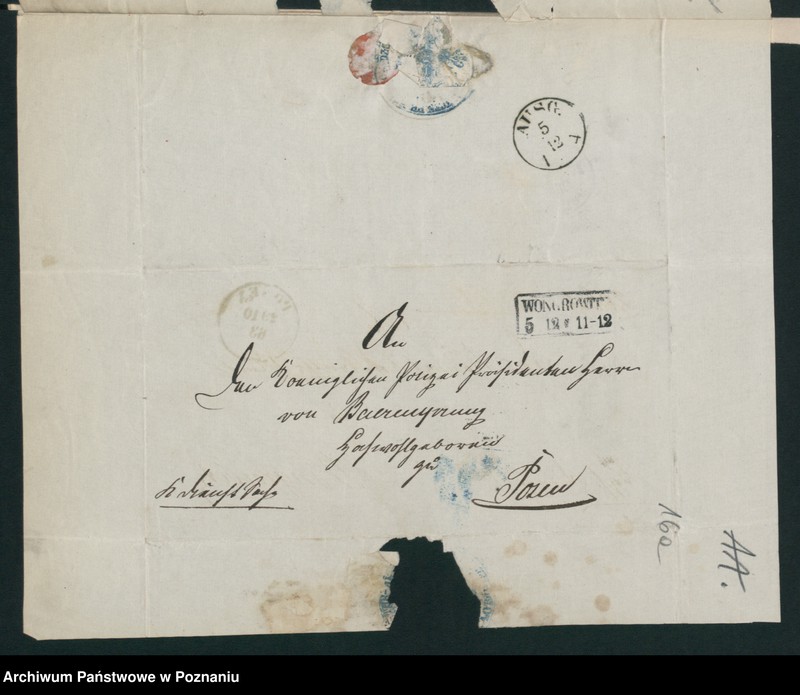 Obraz 20 z jednostki "A. betr. Max Gozimierski /auch über Erasmus von Blewczyński/"