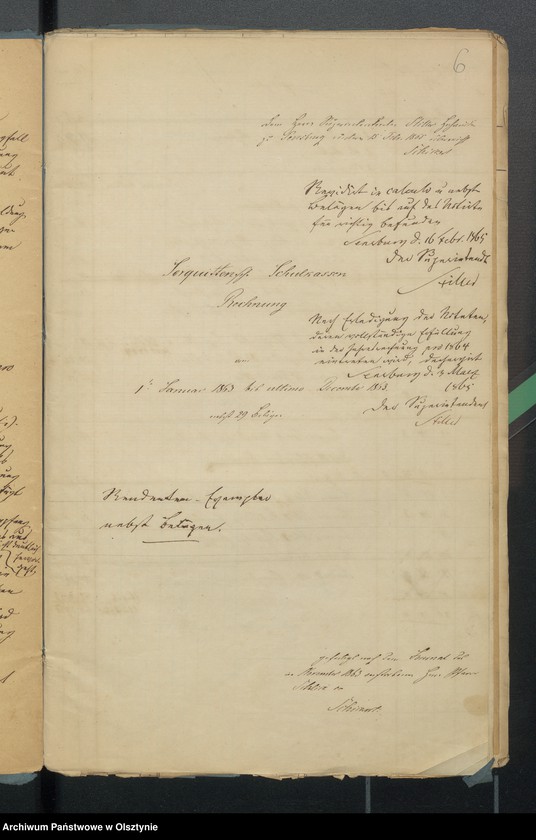 image.from.unit.number "Schulkassen Rechnung in Sorquitten"