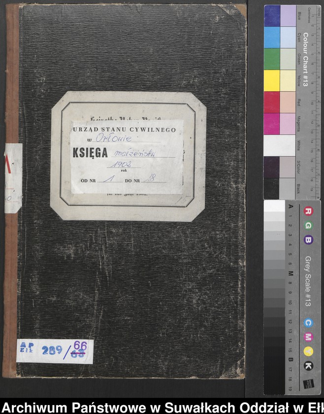 image.from.unit.number "Heiraths-Neben-Register des Preussischen Standes-Amtes Orlowen Kreis Lötzen"