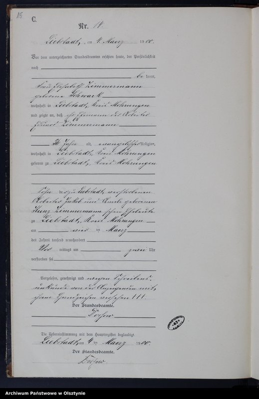 image.from.unit.number "Sterbe-Neben-Register Nr 1 - 53"
