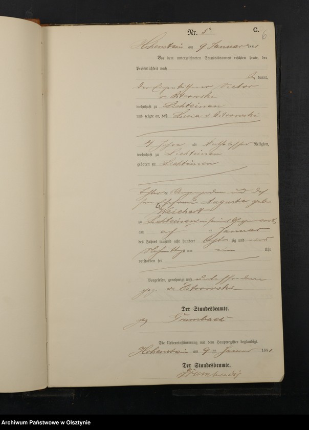 image.from.unit.number "Sterbe-Neben-Register Nr 1 - 207"