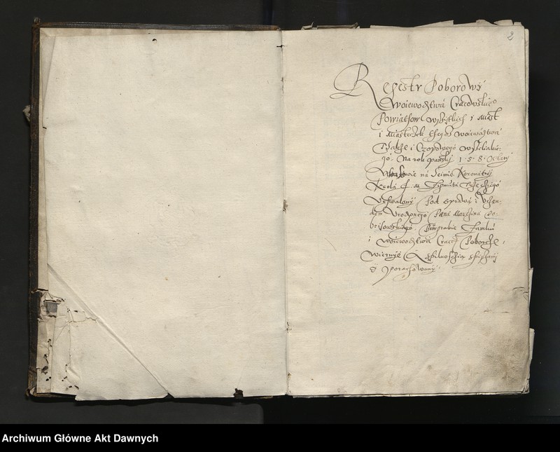 image.from.unit.number "Regestr poborowy woj. krakowskiego na Rok Pański 1588."