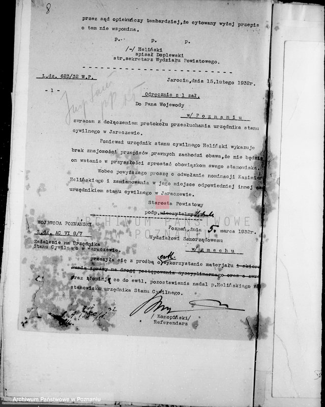 Obraz 12 z jednostki "Administracja miasta Jaraczewa"