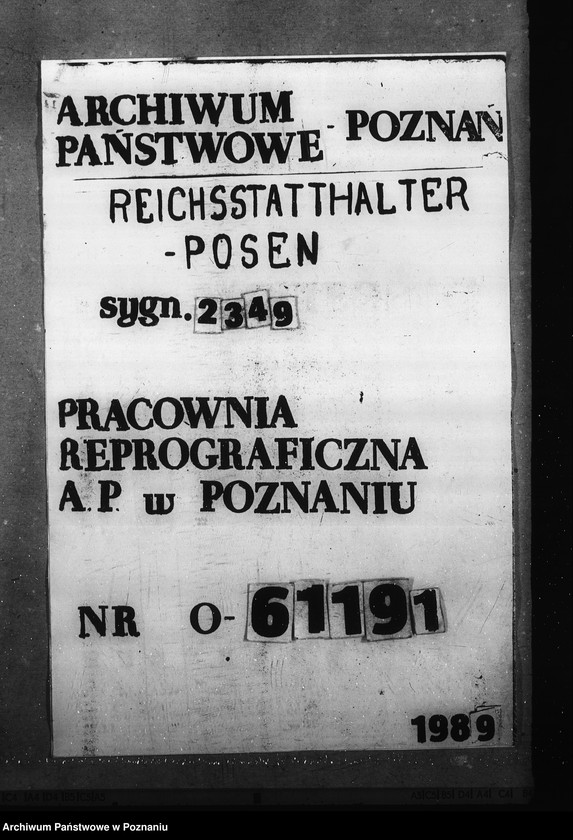 Obraz 1 z jednostki "Einrichtung der Oberschulen"