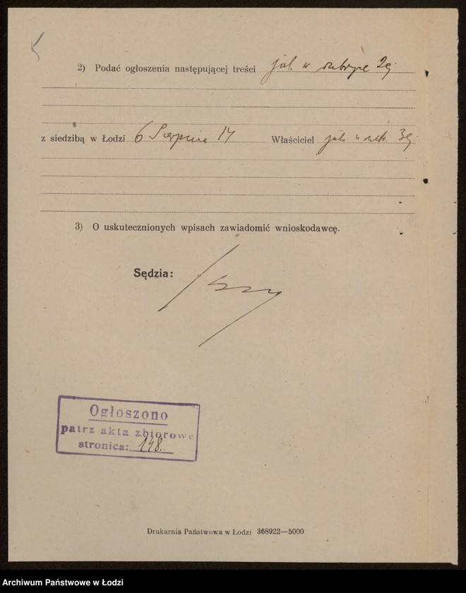 Obraz 7 z jednostki "Chaskiel Epstein – sprzedaż mięsa wołowego"