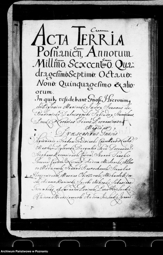 Obraz 5 z jednostki "Resignationes ,inscriptiones, relationes [inducta]"