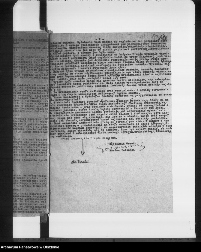 image.from.unit.number "Sprawozdania poszczególnych Wydziałów Urzędu Pełnomocnika. VI"