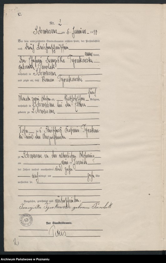 image.from.unit.number "Księga aktów zejścia miejscowa [Rejestr główny zgonów]"