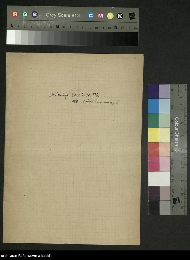 Obraz 2 z jednostki "Instrukcje, okólniki, [pisma okólne] uchwały Komitetu Centralnego"