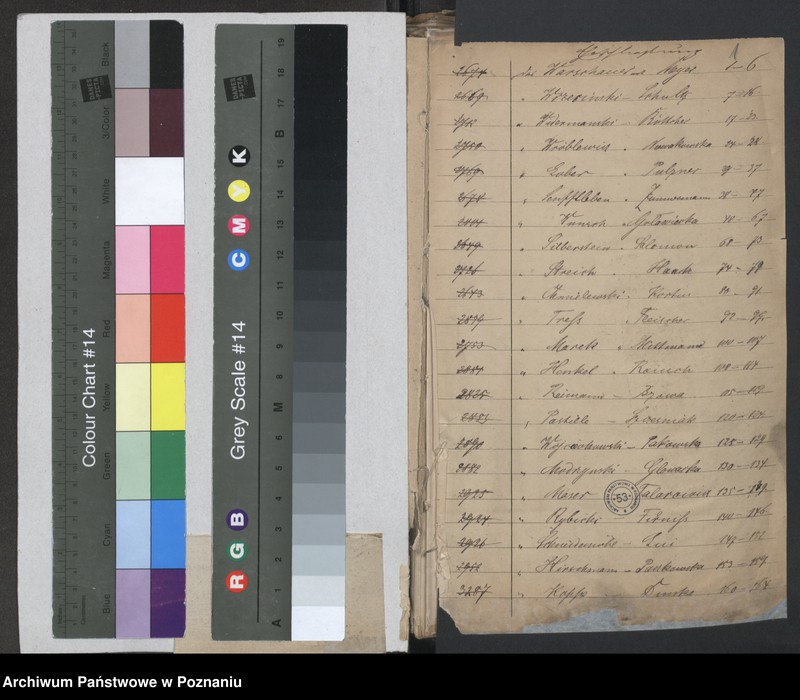 Obraz 3 z jednostki "Die von den Verlobten beigebrachten Urkunden zur Eheschliessung pro 1878"