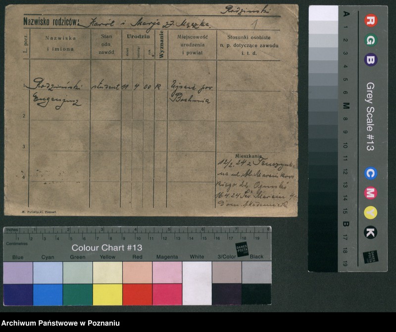 Obraz 3 z jednostki "Rodzinski - Rogaszewski"