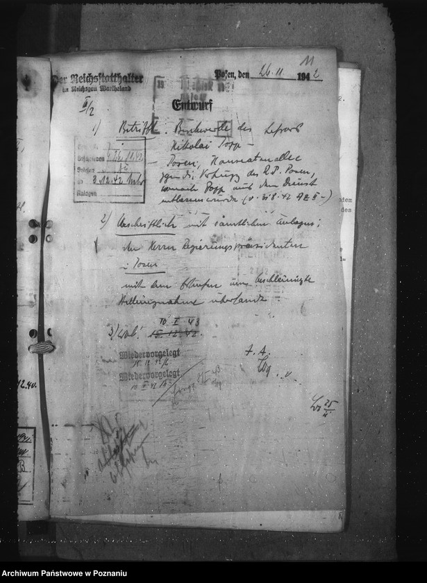 Obraz 15 z jednostki "Überbahme von Umsiedlern in den öffentlichen Dienst"