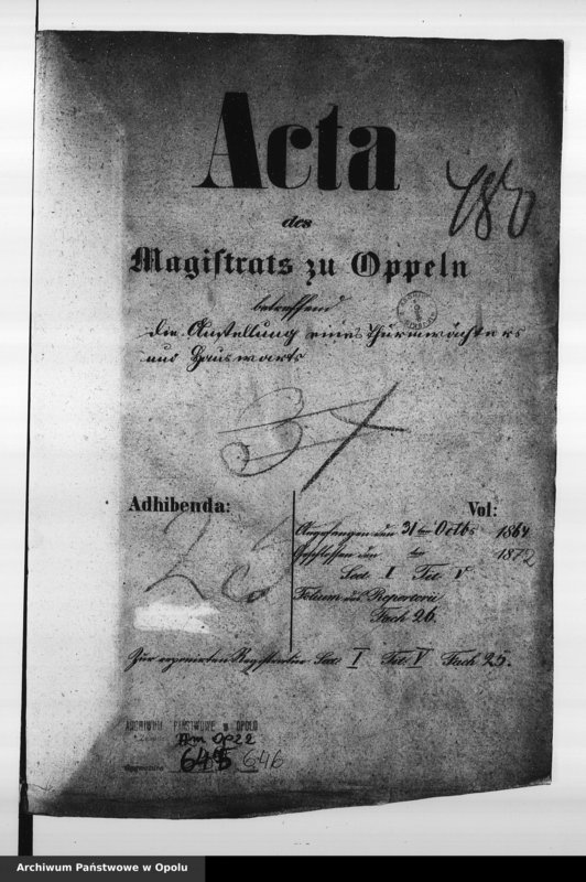 Obraz 4 z jednostki "Acta des Magistrats zu Oppeln betreffend die Anstellung eines Thurmwächters und Hauswarts"