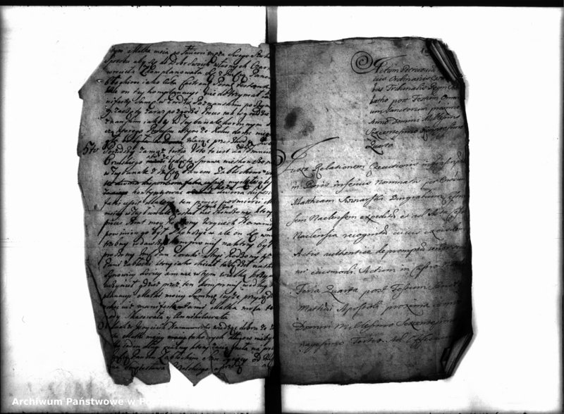 Obraz 4 z jednostki "Inscriptiones, resignationes [protocollon]"