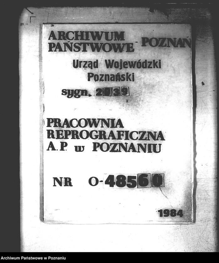 Obraz 1 z jednostki "Huta - powiat bydgoski /m.in. wyszacowanie gorzelni/"