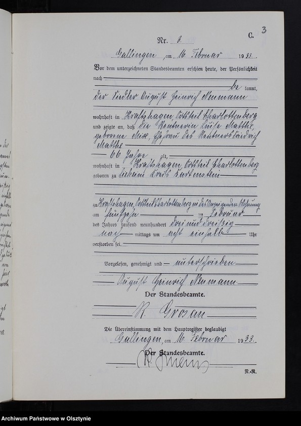 image.from.unit.number "Sterbe-Neben-Register Nr 1 - 22 [ Księga zgonów - wtóropis ]"