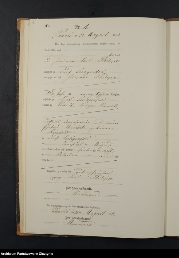 image.from.unit.number "Sterbe-Neben-Register Nr 1 - 41"