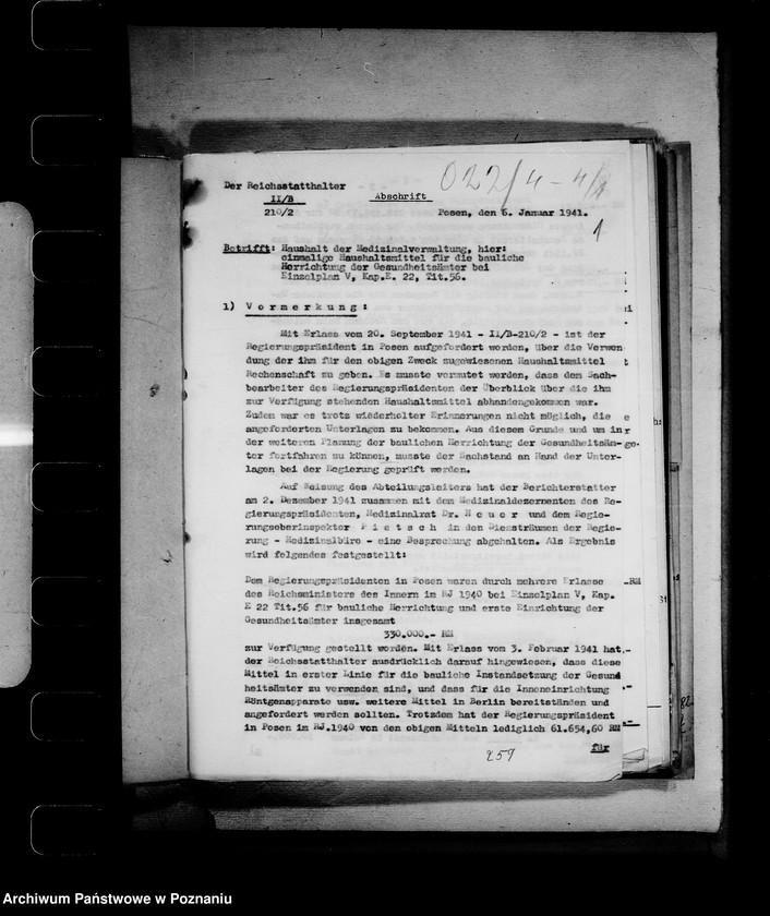 Obraz 5 z jednostki "Medizinalverwaltung"