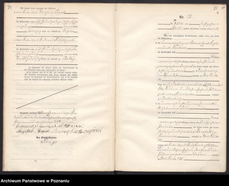 Obraz 15 z jednostki "Księga małżeństw"