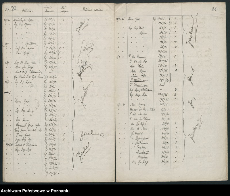 Obraz 14 z jednostki "[Kwitariusze pism]"