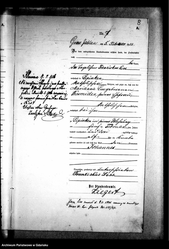 image.from.unit.number "Księga urodzeń"