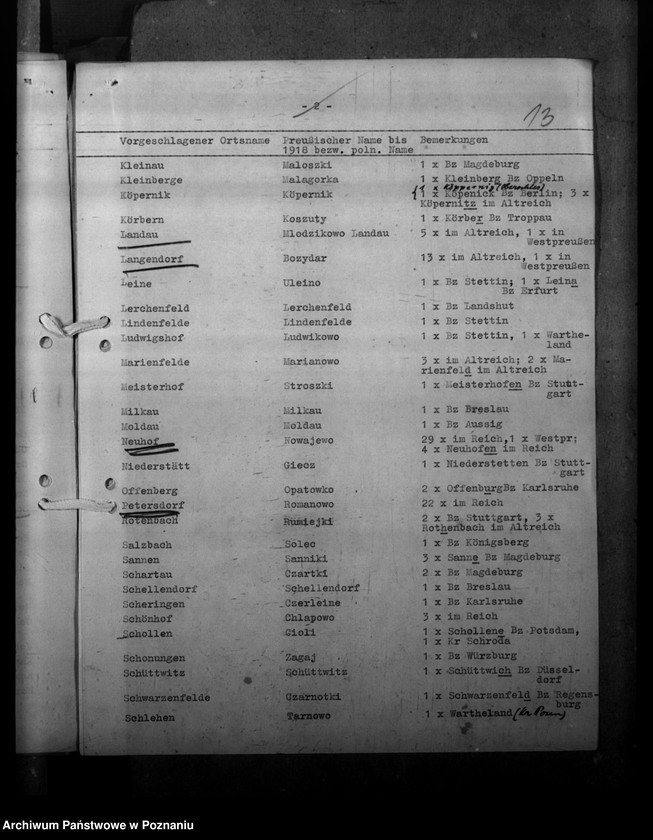 Obraz 17 z jednostki "Ortsnamenänderung - Kreis Schroda (Środa)"