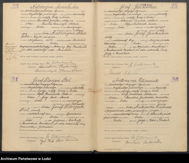 Obraz 9 z jednostki "Akta zgonów"