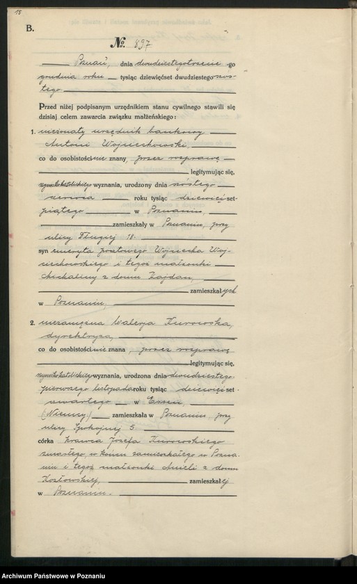 image.from.unit.number "Księga miejscowa małżeństw tom IV [Rejestr główny małżeństw]"