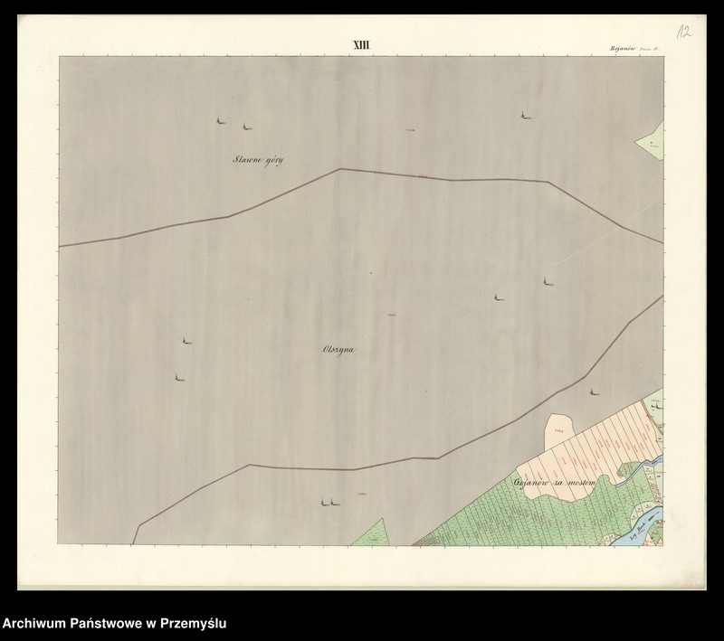 image.from.unit.number "Bojanów sammt Ortschaft Gojanów und Colonie Pietropole in Galizien"