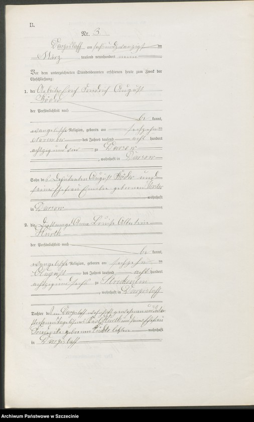 Obraz 8 z jednostki "Heiratsregister"