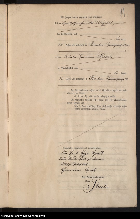 image.from.unit.number "Heiraths-Haupt-Register Breslau I 1900 Band 6"