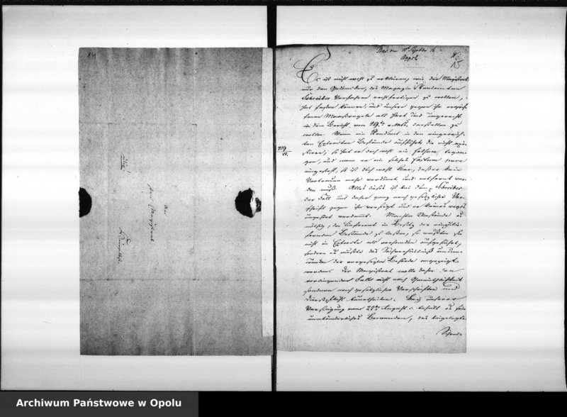 Obraz 13 z jednostki "Acta des Magistrats zu Oppeln betreffend die Manquements des Magazin Rendanten Schreiber pro 1816 Vol. I"